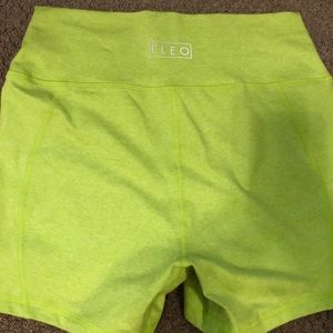 Fleo Acid Lime Shorts